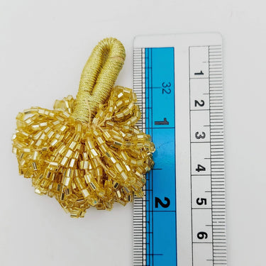 Gold Bead Tassels Latkan, Indian Latkans, Sewing Latkans
